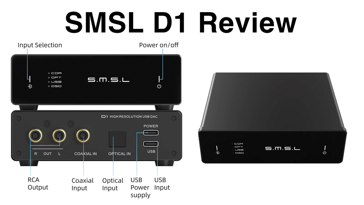 SMSL D1 Review: A Tiny ROHM DAC That Punches Far Above Its Price